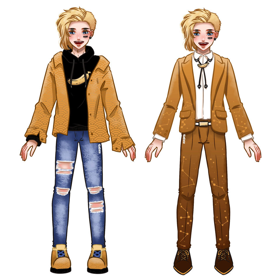 VTUBER Design Character